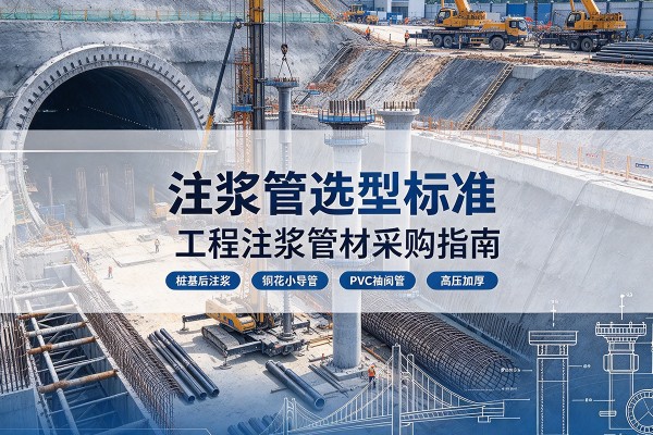 普陀区注浆管选型标准