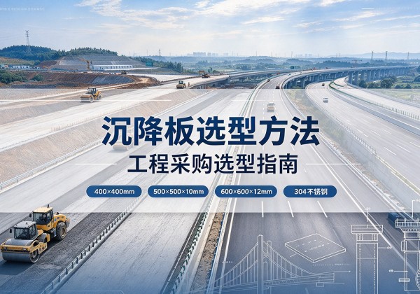 普陀区沉降板选择方法
