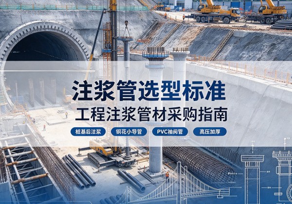 普陀区注浆管选型标准